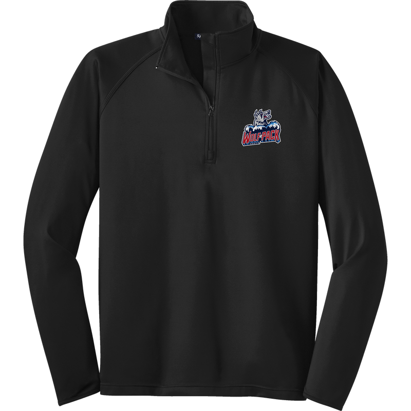 CT Wolfpack South Sport-Wick Stretch 1/4-Zip Pullover