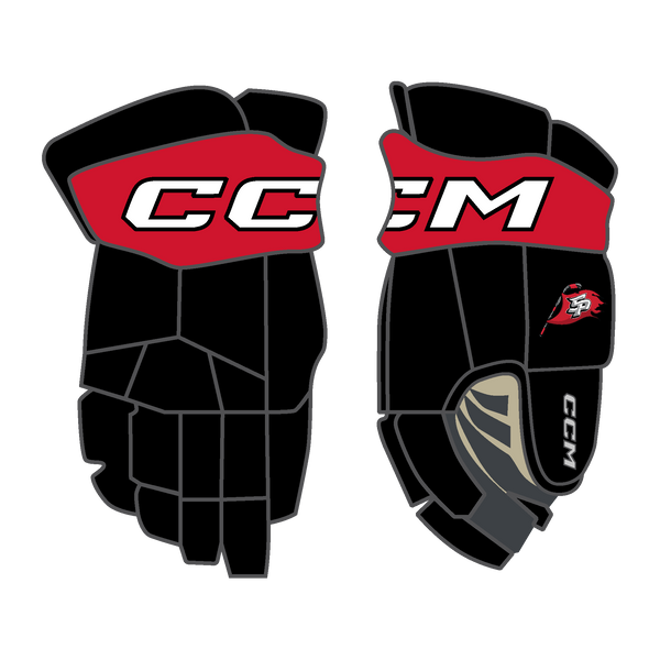 South Pittsburgh Rebellion CCM 85C Custom Gloves Junior