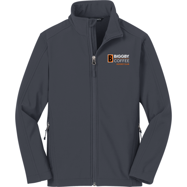 Biggby Coffee Hockey Club Youth Core Soft Shell Jacket