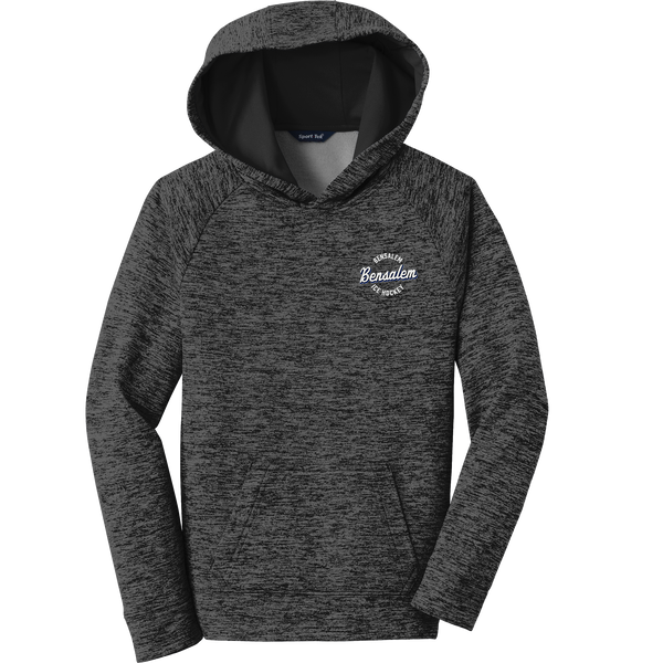 Bensalem Youth PosiCharge Electric Heather Fleece Hooded Pullover