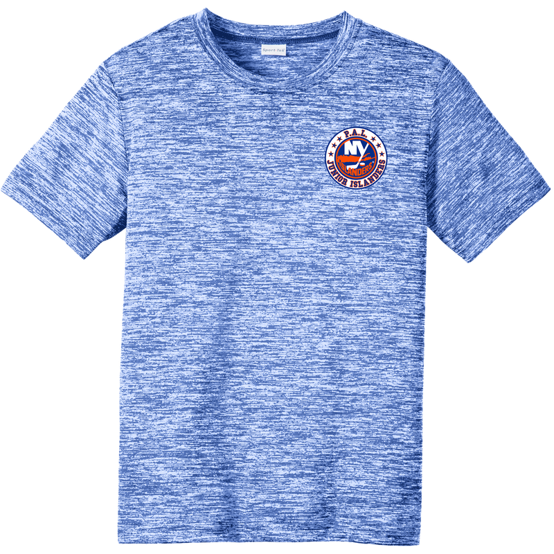 PAL Jr. Islanders Youth PosiCharge Electric Heather Tee