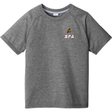 Seacoast Spartans Youth PosiCharge Tri-Blend Wicking Raglan Tee