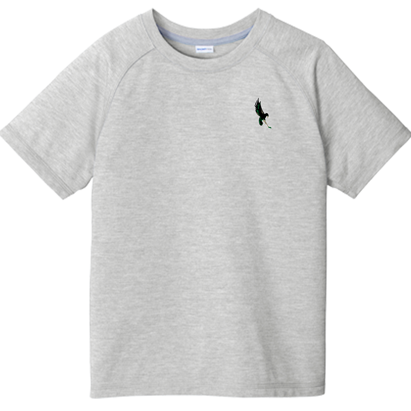 Wilmington Nighthawks Youth PosiCharge Tri-Blend Wicking Raglan Tee