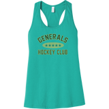 Red Bank Generals Womens Jersey Racerback Tank