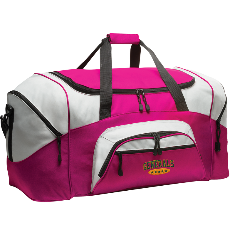 Red Bank Generals Standard Colorblock Sport Duffel