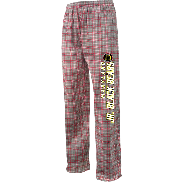 MD Jr. Black Bears Youth Flannel Pant